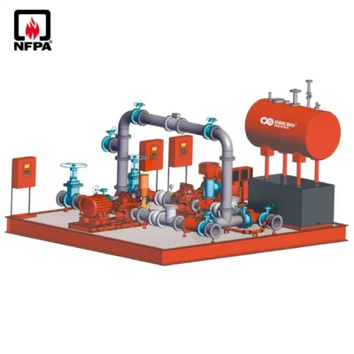 Hệ thống chữa cháy gắn trên bệ đạt chuẩn NFPA20 - CREDO